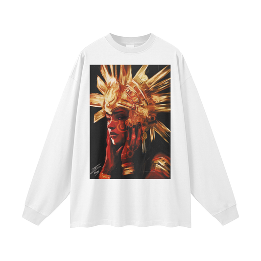 "Red Queen" Streetwear Long Sleeve Tee