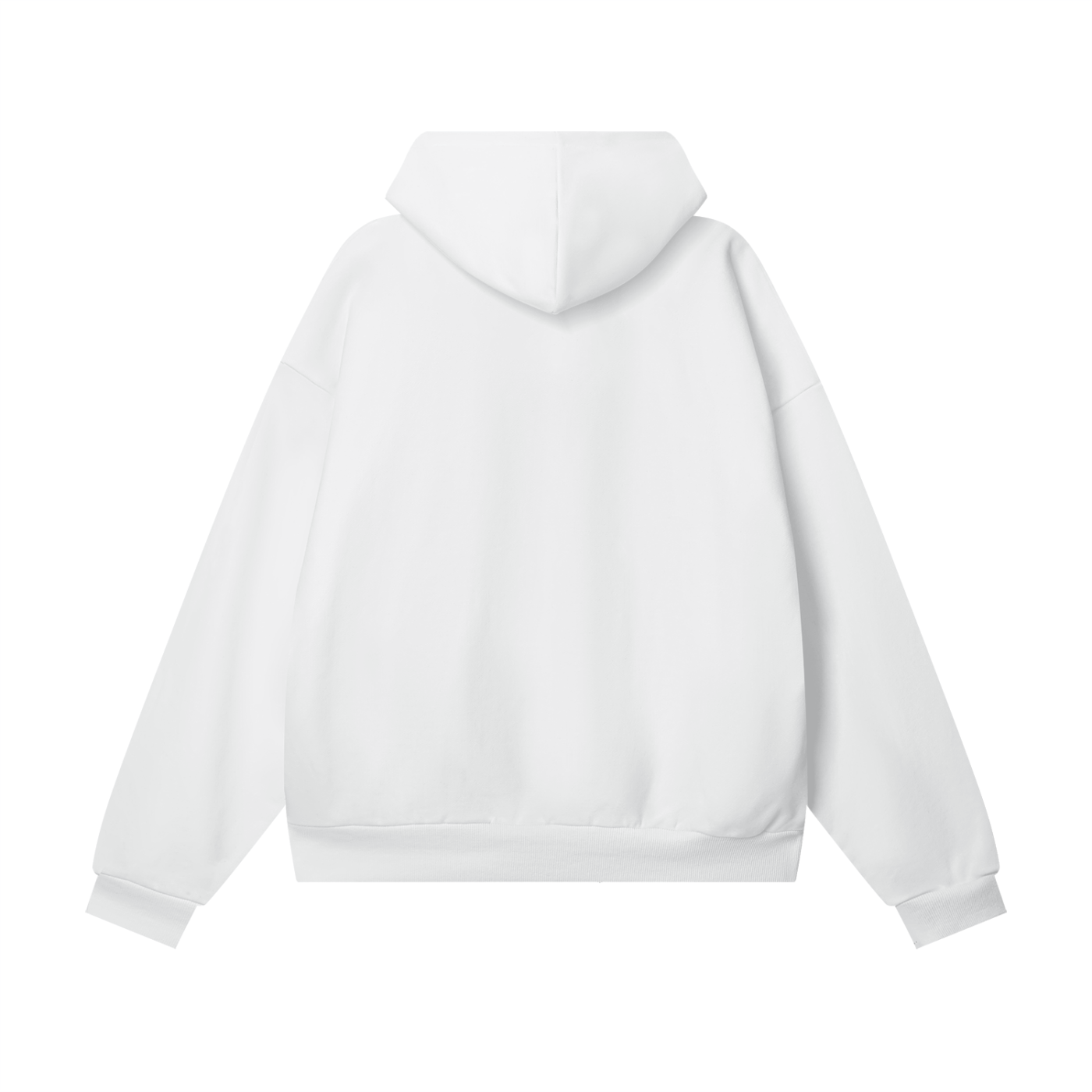 Spaced Out Oversize Heavyweight Hidden Pocket Fleece Hoodie