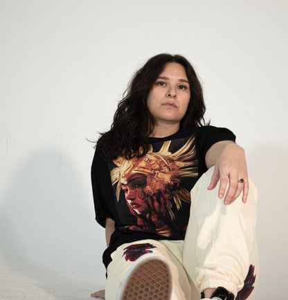 Red Queen Oversized Tee