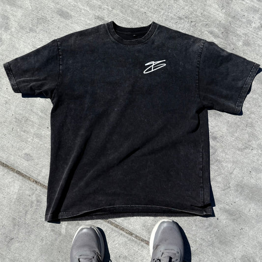 Force of Nature Acid Wash Oversize T-Shirt