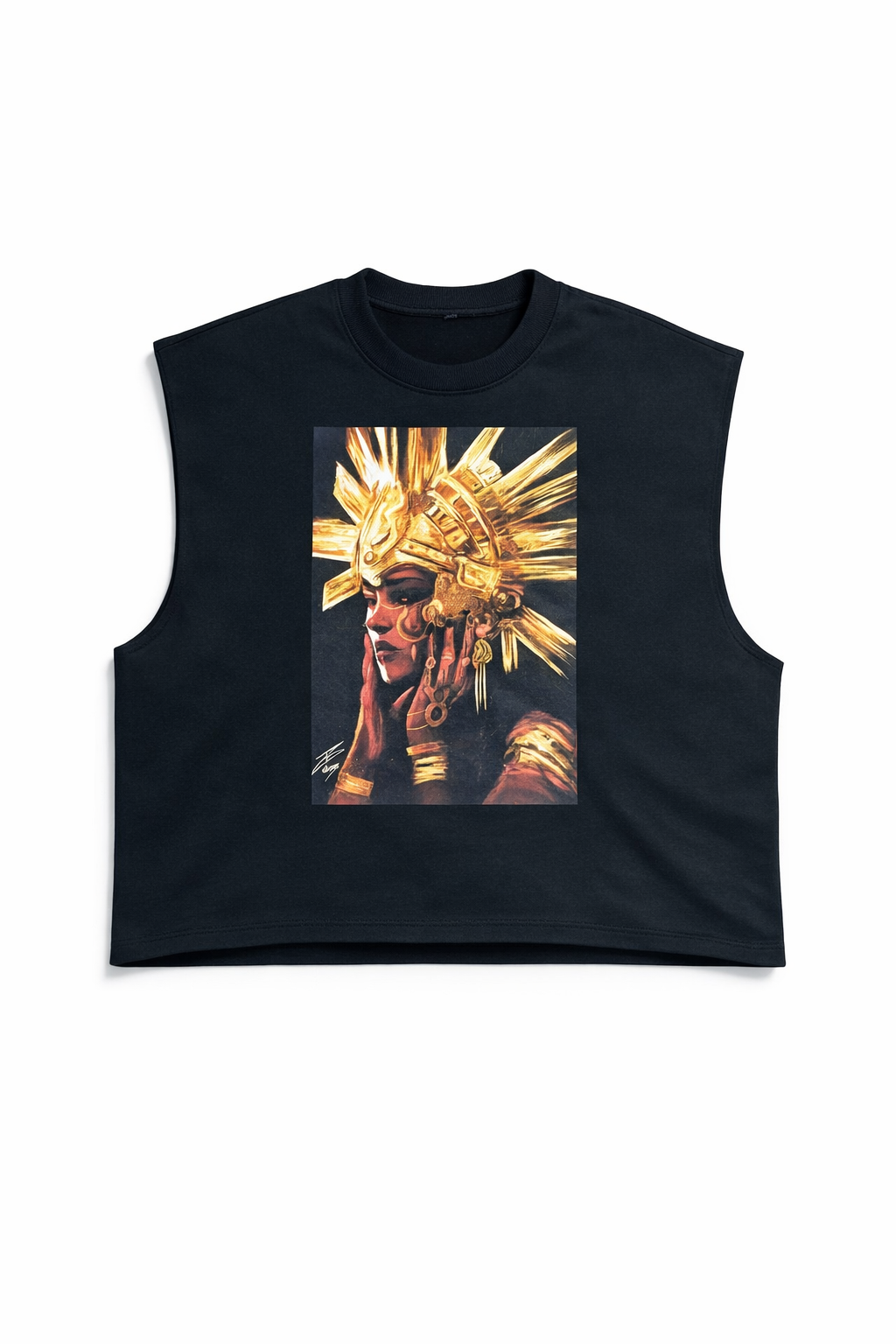 Red Queen Boxy Tank Top