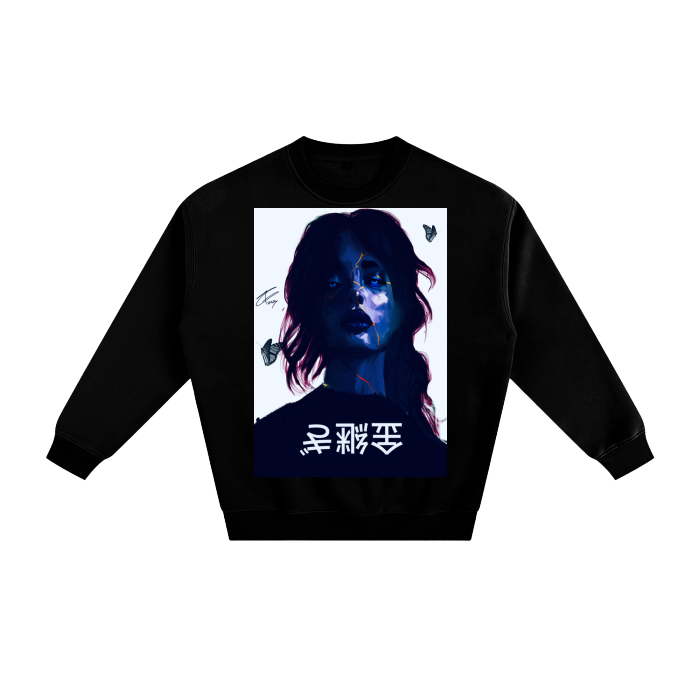 Kintsugi Fleeced Sweatshirt